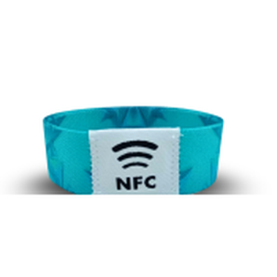 Bracelets NFC textiles élastiques NTAG213