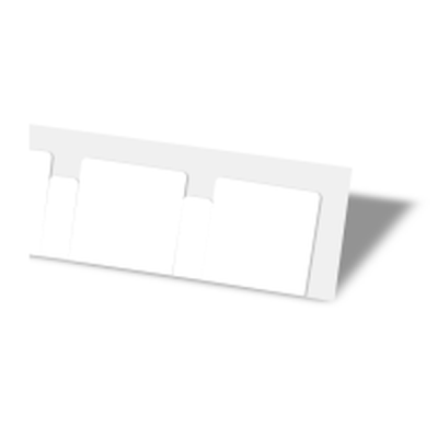 Etiquettes NFC Anti-Métal tamper proof NTAG213 45x45mm