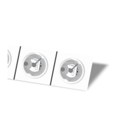 Étiquettes NFC NTAG213 recouvertes de résine époxy