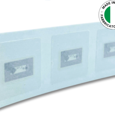 Tags NFC satinés NTAG213 30x30mm pour les tissus