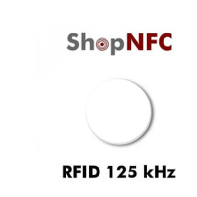 Tags en PVC adhésifs Rfid 125 kHz r/o