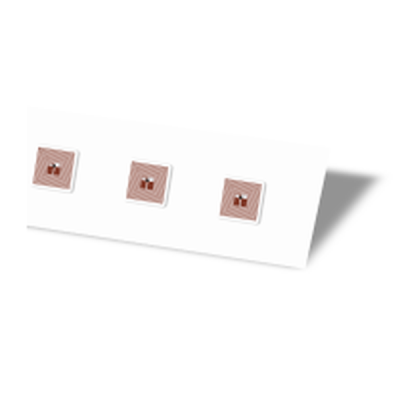 Tags NFC adhésifs ICODE 3 5,5x5,5mm