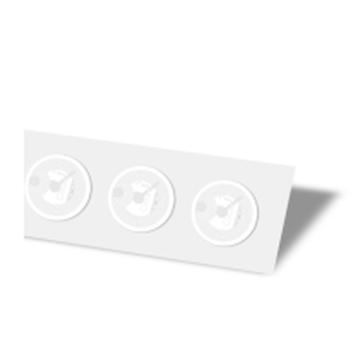 Tags NFC adhésifs NTAG213 22 mm blancs - AD Circus