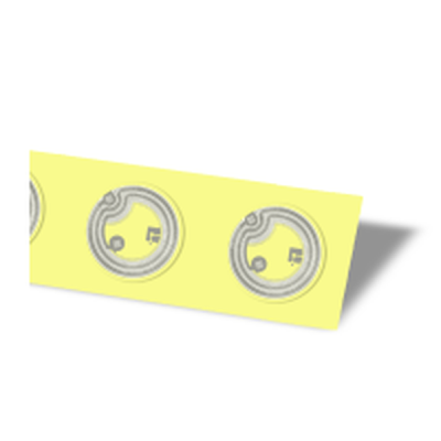 Tags NFC adhésifs NTAG216 24mm