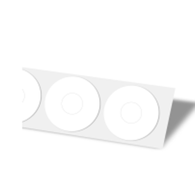 Tags NFC adhésifs SLIX2 40mm blancs Smartrac Bullseye