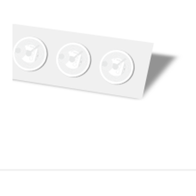 Tags NFC Anti-métal NTAG213 ronds adhésifs 22mm
