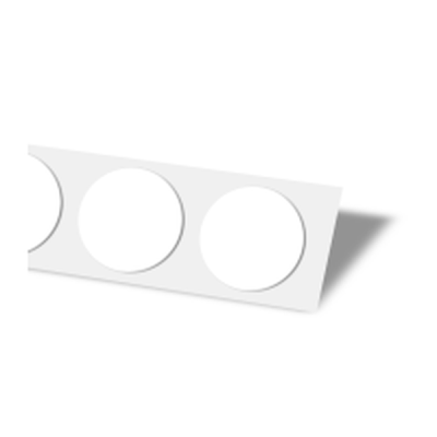 Tags NFC Anti-Métal NTAG213 ronds adhésifs IP68 30mm