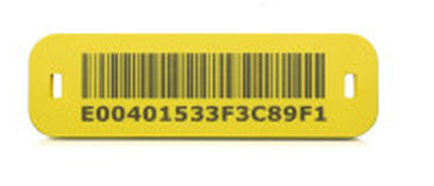 Tags NFC industriels IP68 ICODE® SLIX flexible - Barcode UID